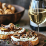 Kantarelltoast med gruyèrekräm – lyxig och enkel middag