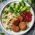 Rödbetsbiffar med röda linser – vego som gör succé!